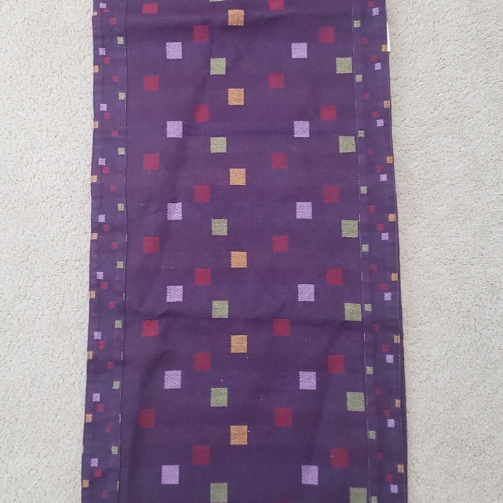 Pampered Chef Purple 6 Foot Long Table Runner